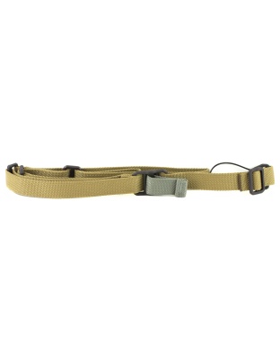 Blue Force Gear Vickers Standard AK Sling, Coyote Brown Finish, Molded Acetal Adjuster
