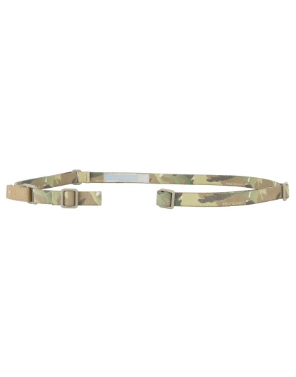 Blue Force Gear Vickers ONE Sling, 2-Point Combat Sling, 54" with Adjuster Tightened, Multicam, 1" Webbing, Attached with TriGlide, Hardware Not Included