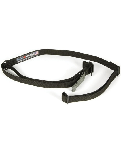Blue Force Gear Vickers Sling, 2-Point Combat Sling, Black, Molded Acetal Adjuster, No Quick Release, Attached with TriGlide instead of Loop Lock