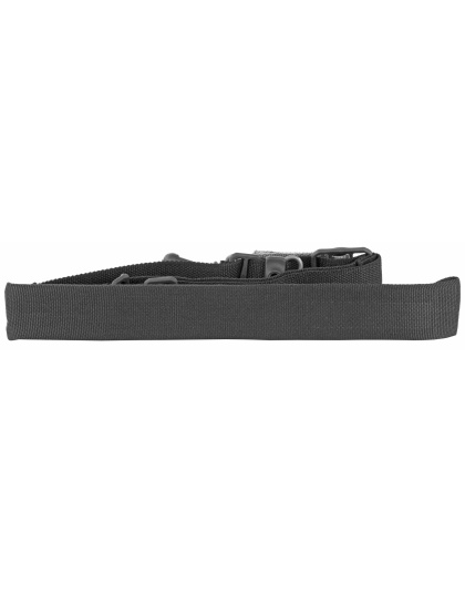 Blue Force Gear Vickers 221 Sling, Padded, 2-To-1 Point Sling, Black, RED Swivel, Molded Acetal Adjuster