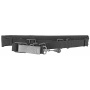 Blue Force Gear Vickers 221 Sling, Padded, 2-To-1 Point Sling, Black, RED Swivel, Molded Acetal Adjuster