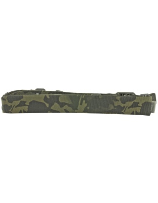 Blue Force Gear Vickers Sling, Padded, 2-Point Combat Sling, Multicam Black, Molded Acetal Adjuster, No Quick Release, Attached with TriGlide instead of Loop Lock