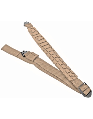 Caldwell Max Slim Grip, Flat Dark Earth, Includes Quick Detach Metal Sling Swivels, Adjusts From 20" to 41" In Length, 1.5" Strap