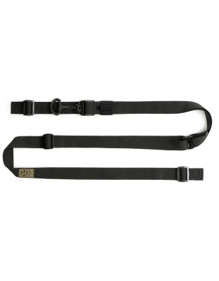 Edgar Sherman Design ESD Sling, 2-Point Combat Sling, 1" Webbing, Polymer Hardware, Matte Finish, Black