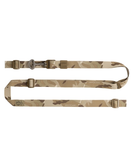 Edgar Sherman Design ESD Sling, 2-Point Combat Sling, 1" Webbing, Polymer Hardware, Matte Finish, Multicam Arid