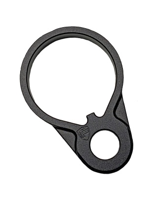 Fortis Manufacturing, Inc. QD End Plate, Black Anodized Finish