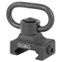 GG&G, Inc. Quick Detach Sling Thing For Dovetail, Heavy Duty Enhanced Quick Detach Sling Swivel, Fits AR-15, Picatinny, Black Finish