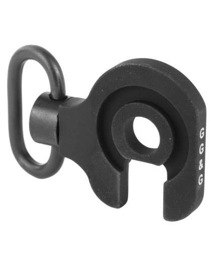 GG&G, Inc. Rear Sling Attachment Mount, Fits Moss 500/590, Quick Detach, with Heavy Duty QD Swivel, Black Finish