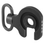 GG&G, Inc. Rear Sling Attachment Mount, Fits Moss 500/590, Quick Detach, with Heavy Duty QD Swivel, Black Finish