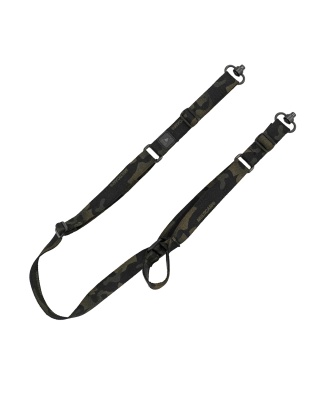 GrovTec Sabre 2 Point Sling, Matte Finish, Multicam Black, Includes Push Button Swivels