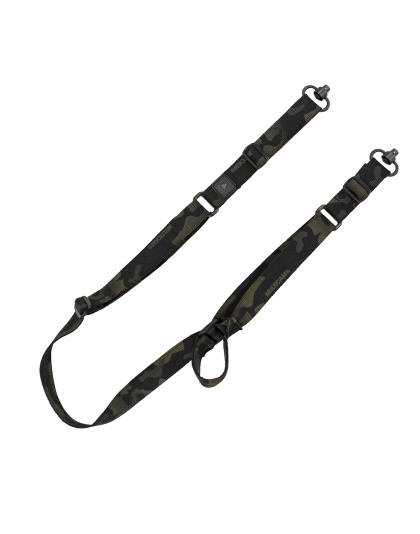 GrovTec Sabre 2 Point Sling, Matte Finish, Multicam Black, Includes Push Button Swivels