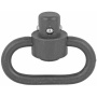 GrovTec Heavy Duty Push Button Swivel 1.25", Manganese Finish, Single