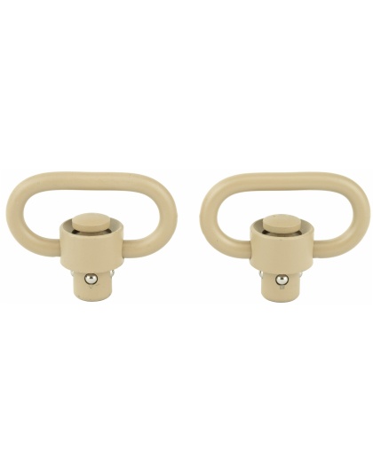 GrovTec Heavy Duty Push Button Swivels, Desert Sand