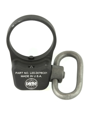 LWRC Sling Mount, Buffer Tube, Quick Detach, Ambidextrous, Black Finish