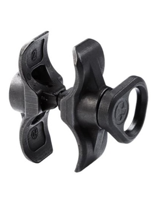 Magpul Industries Forward Sling Mount, Dedicated Fit For The Remington 870 And Mossberg 500, 590, And Maverick Shotguns With An Extended Mag Tube, Melonite Treated Steel, Black