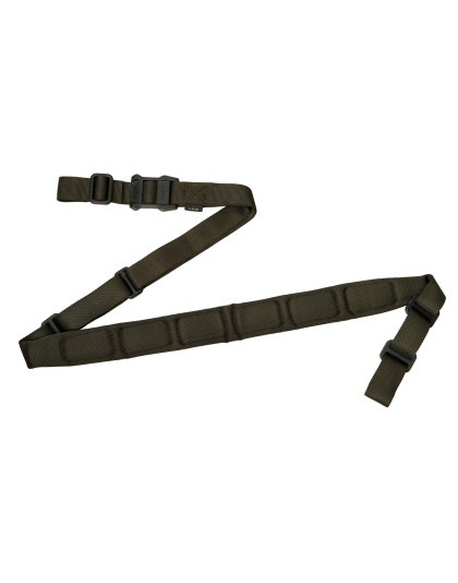 Magpul Industries MS1 Padded Sling, Fits AR Rifles, 1 or 2 Point Sling, Ranger Green