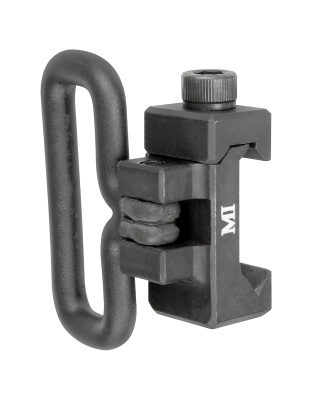 Midwest Industries Front Sling Adapter, Fits Picatinny, Black