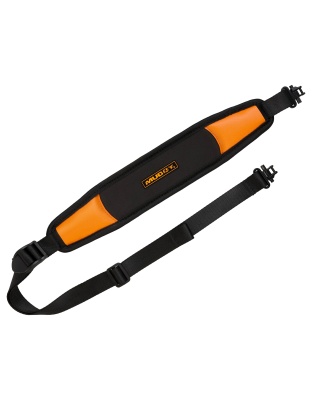 Muddy Trail Blazer Lightweight Sling, Adjustable Length, Black and Orange, Includes QD Swivels
