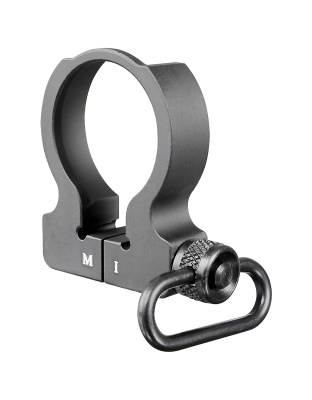 Midwest Industries Quick Detach End Plate Sling Adapter for 4-position or 6-position CAR/M4 Stock, Black