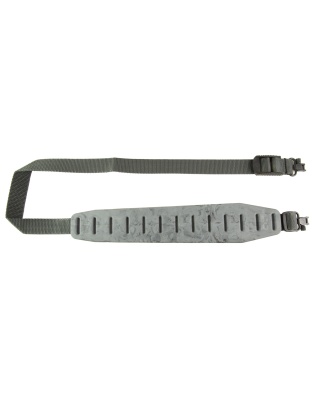 Quake Claw Standard 2.0, 2 Point Rifle Sling, Stone Camo, Includes Hush Stalker II QD Metal Sling Swivels