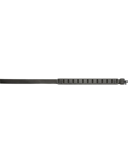 Quake Claw Slimline, 2 Point Rifle Sling, Black, Includes Hush Stalker II QD Metal Sling Swivels