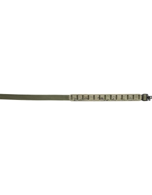 Quake Claw Slimline, 2 Point Rifle Sling, Camo, Includes Hush Stalker II QD Metal Sling Swivels