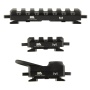 Sylvan Arms Sylvan Rail Sling Mount Combo, Fits M-LOK, Quick Detach, Includes Sling Mount, 7-Slot and 3-Slot Rails, Black