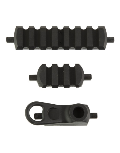 Sylvan Arms Sylvan Rail Sling Mount Combo, Fits M-LOK, Quick Detach, Includes Sling Mount, 7-Slot and 3-Slot Rails, Black