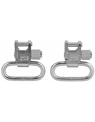 Uncle Mike's QD SS Swivel, 1", Nickel