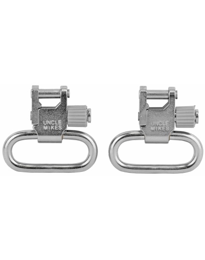 Uncle Mike's QD SS Swivel, 1", Nickel