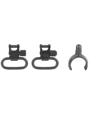 Uncle Mike's QD 115 SG-2 Swivel, 1", Fits Most 12GA, .800" - .850", Black