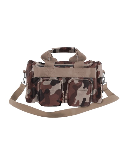 Bulldog Cases Economy Range Bag, 2 Outside Pockets, Nylon, Throwback Camo