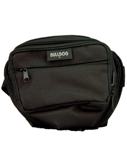 Bulldog Cases Fanny Pack, Small, Black