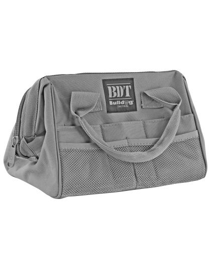 Bulldog Cases Tactical Ammo & Accessories Bag, Seal Gray, Medium