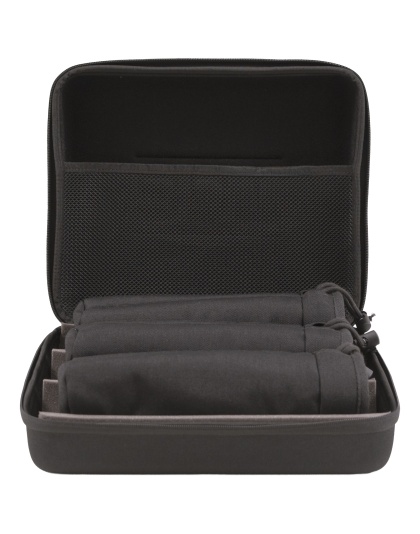 Bulldog Cases EVA Field Case, 3 Suppressor, 11X3X9, Poly Oxford Nylon Material, Black