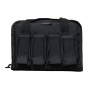 Legend Outdoor Gear Pegasus Tactical Pistol Case, Polyester Construction, 12.5"x1.5"x8", Black