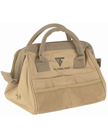 Full Forge Gear Range Tool Bag, Tan, 9"x12"x9.5"