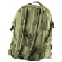 NcSTAR Tactical Backpack, 18" x 12" x 6" Main Compartment, Nylon, Green, Adjustable Shoulder Straps, Exterior PALS/ MOLLE Webbing, Hydration Bladder Compatible
