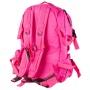 NcSTAR Tactical Backpack, 18"x12"x6" Main Compartment, PVC Construction, Pink, Adjustable Shoulder Straps, Exterior PALS/MOLLE Webbing