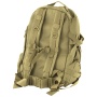 NcSTAR Tactical Backpack, 18" x 12" x 6" Main Compartment, Nylon, Tan, Adjustable Shoulder Straps, Exterior PALS/ MOLLE Webbing, Hydration Bladder Compatible