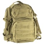 NcSTAR Tactical Backpack, 18" x 12" x 6" Main Compartment, Nylon, Tan, Adjustable Shoulder Straps, Exterior PALS/ MOLLE Webbing, Hydration Bladder Compatible