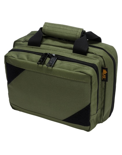 US PeaceKeeper Micro Mini Range Bag, 10.5"x7.5"x3", Ripstop Nylon and 1000 Denier Nylon, Olive Drab Green