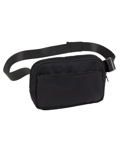 US PeaceKeeper Suburban Sidekick, Fanny Pack, RPET Polyester Construction, 8.25"x5.5"x2.25", Black