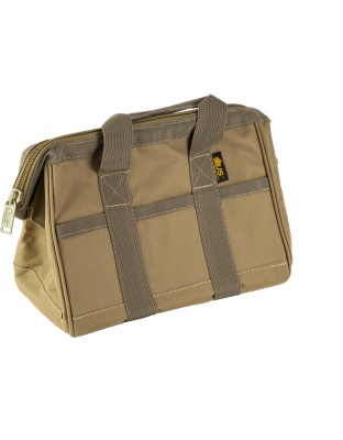 US PeaceKeeper Ammo Bag, Range Bag, 12"x9"x7", 600 Denier Polyester, Tan