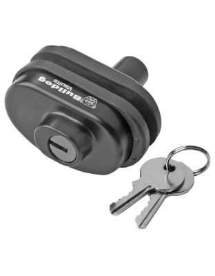 Bulldog Cases Trigger, Gun Lock, Black, Keyed Lock Unique, California Approved