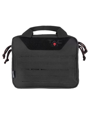 Allen Company Tac-Six Crew 2 Gun Tactical Pistol Case, 10"x8", Polyester Construction, Black