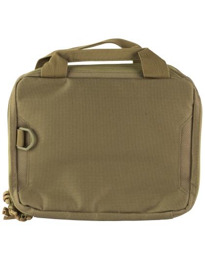 Allen Company Tac-Six Crew 2 Gun Tactical Pistol Case, 10"x8", Polyester Construction, Coyote