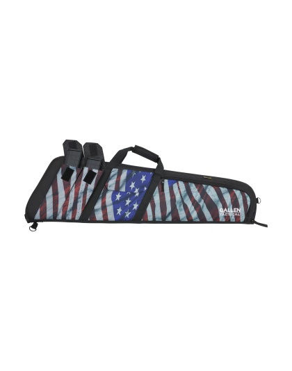 Allen Company Victory Wedge Tactical Single Rifle Case, 41", American Flag Finish, Endura Fabric