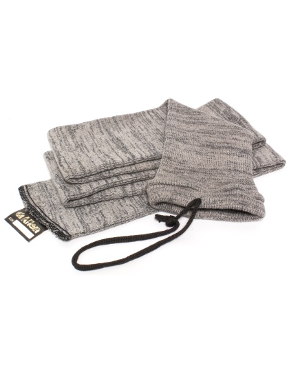 Allen Company Knit Gun Sock, 52", 6 Pack, Gray