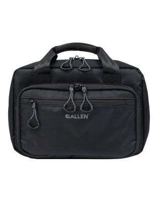 Allen Company Double Pistol Bag, Pistol Case, Nylon, Black